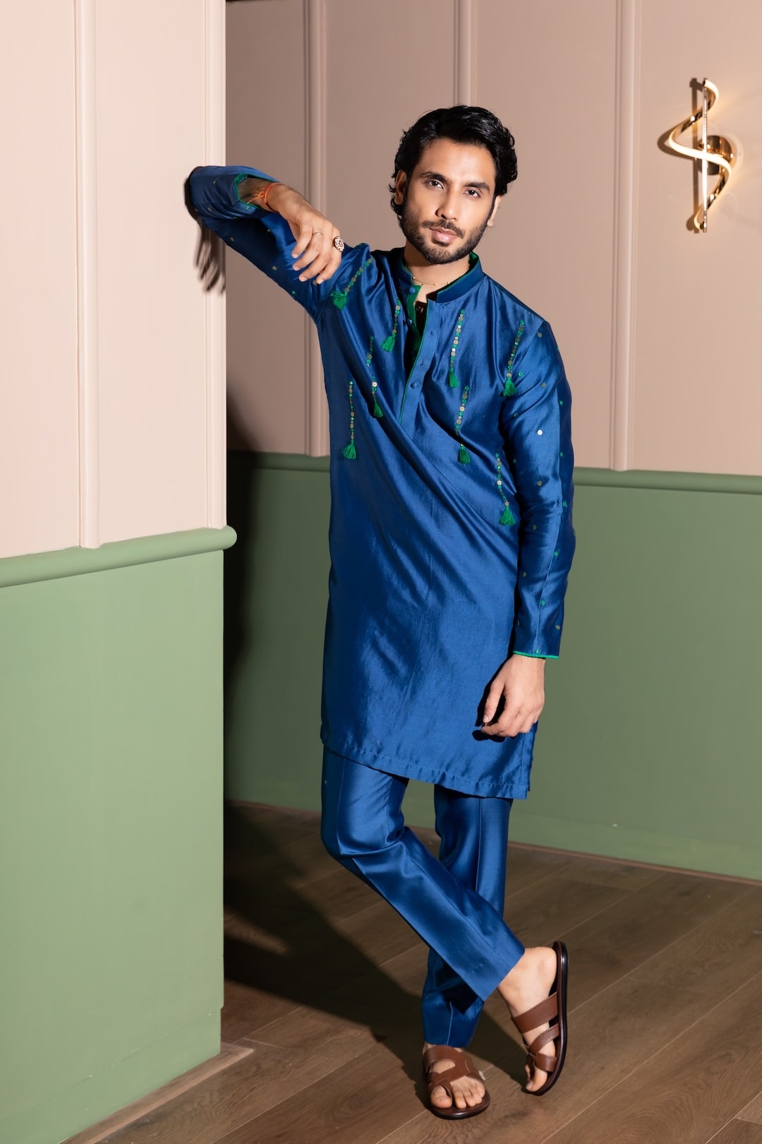 Tassle Drop Kurta Set