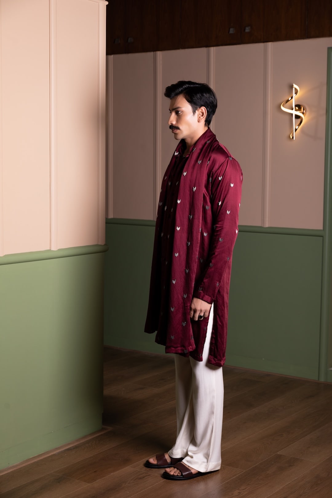 Fly Kurta With Stole Set