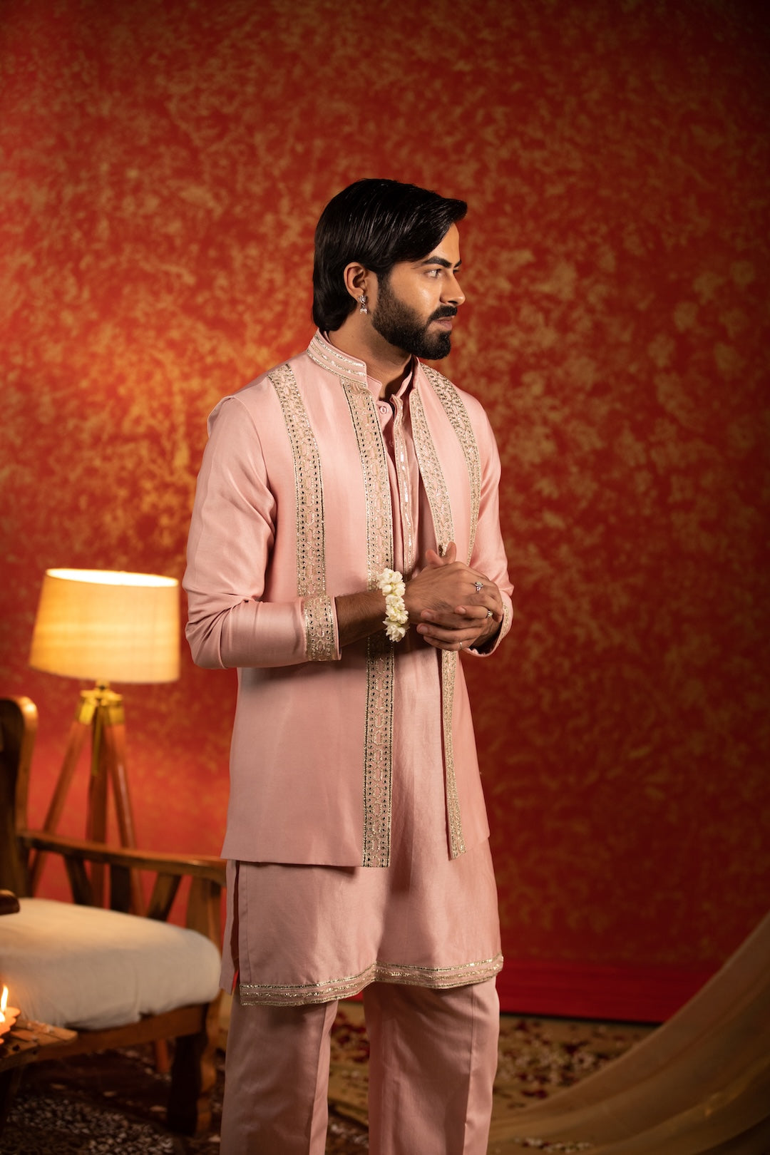 Race Track Kurta Bandi Set