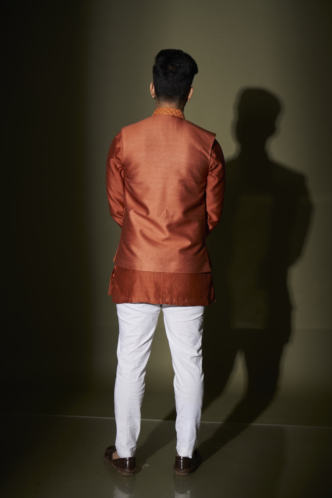 Square Web Bandi Kurta Set