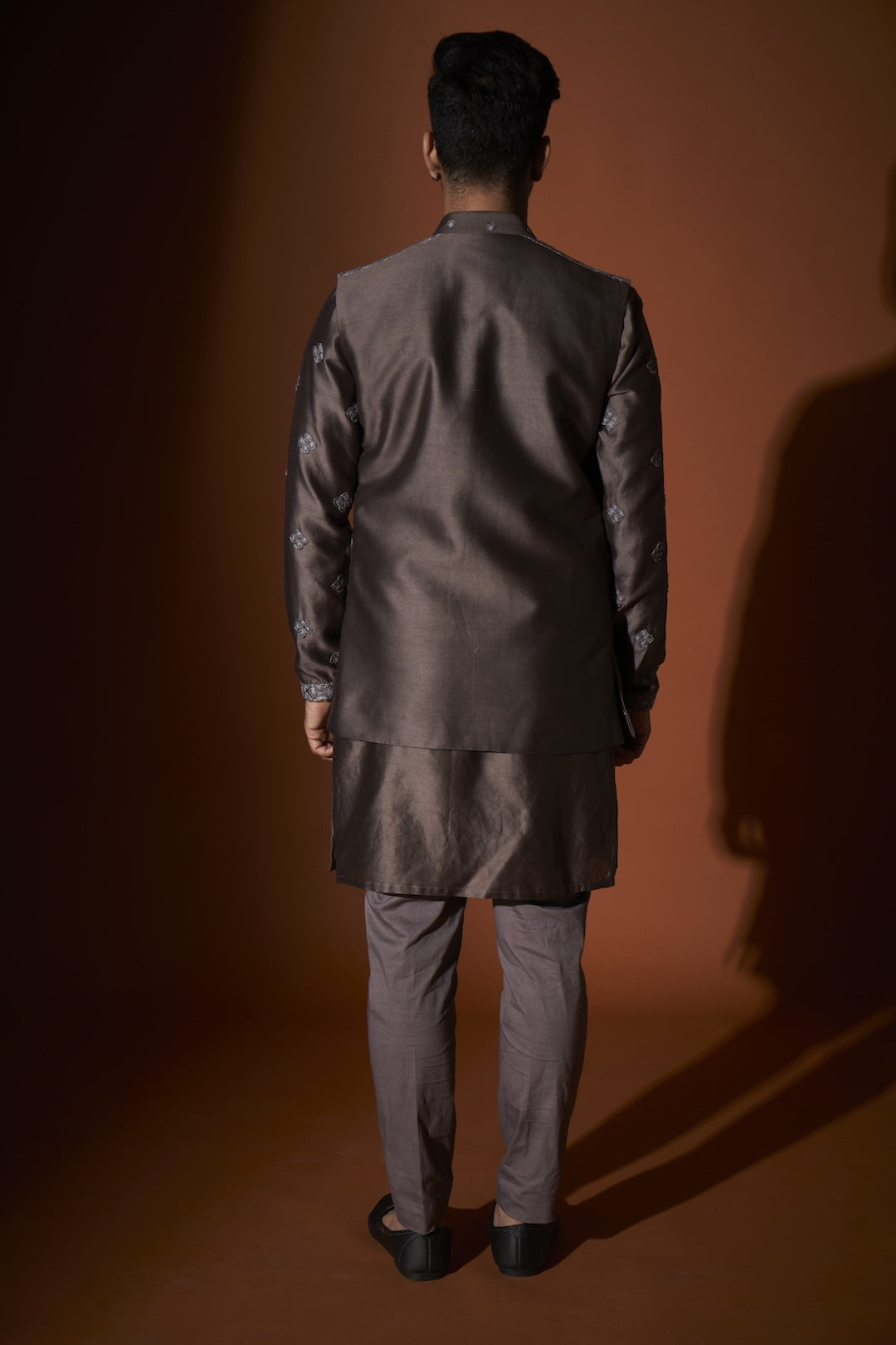 Shoulder Detail Kurta Bandi Set