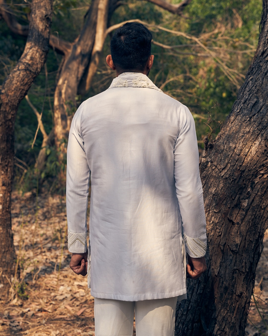 Ice Bath Kurta Stole Set