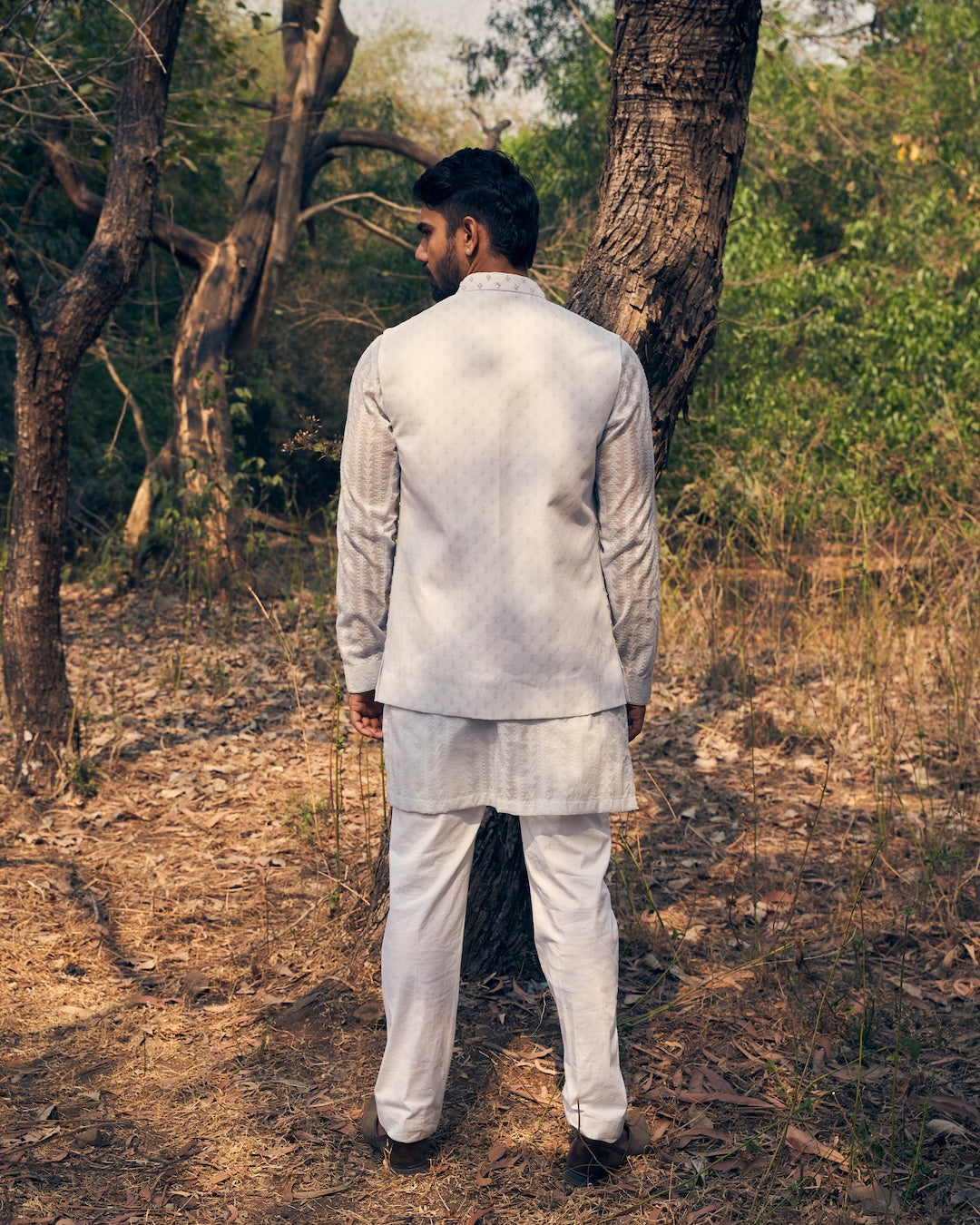 French Knot Kurta Bandi Set