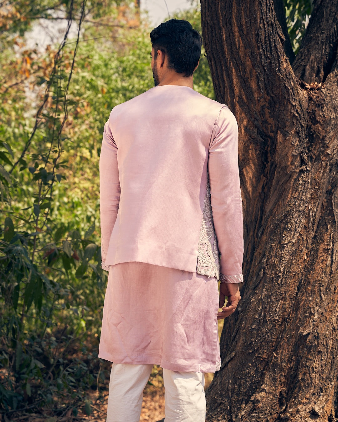 Cutwork Kurta Bandi Set