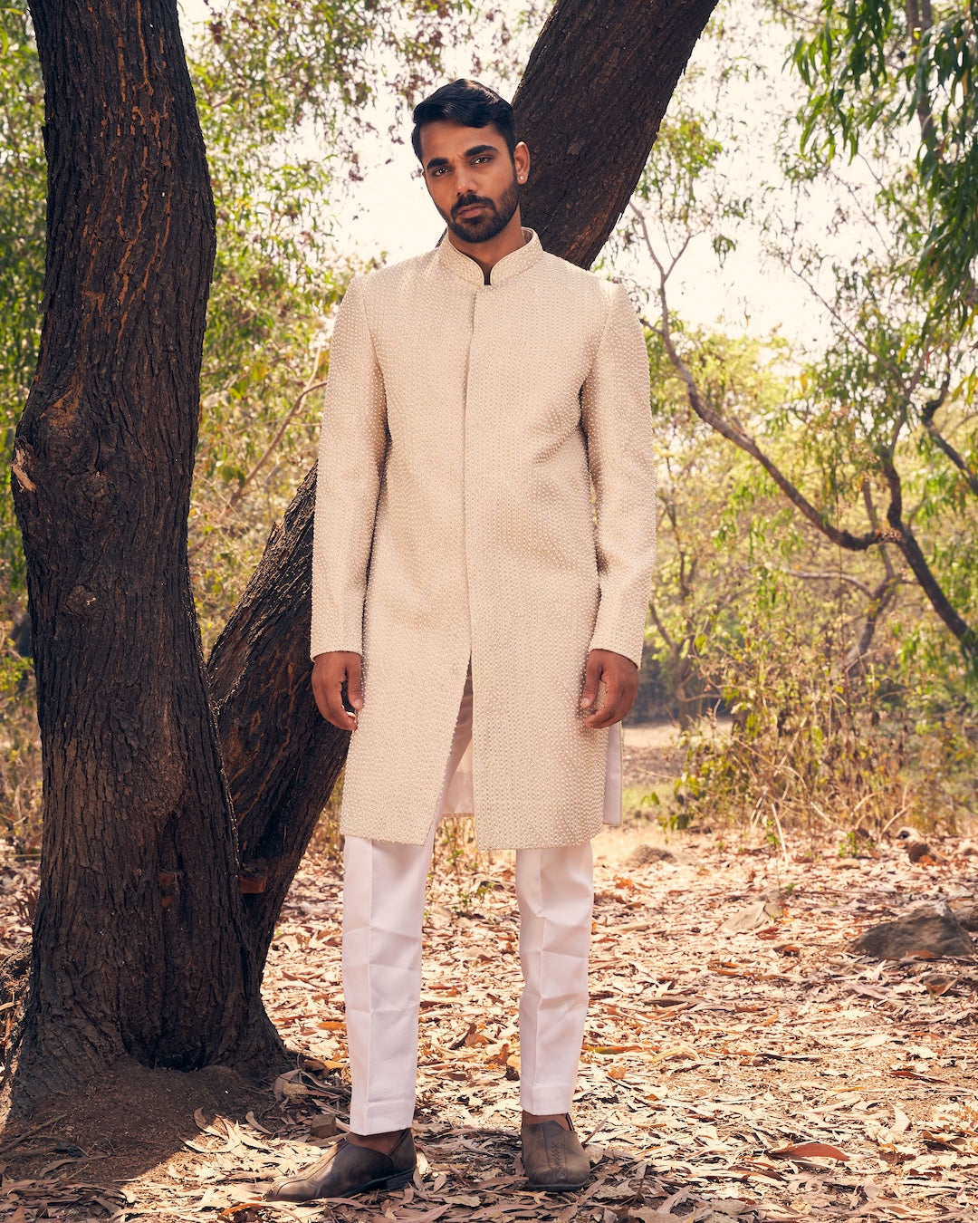 Art Deco Sherwani Set