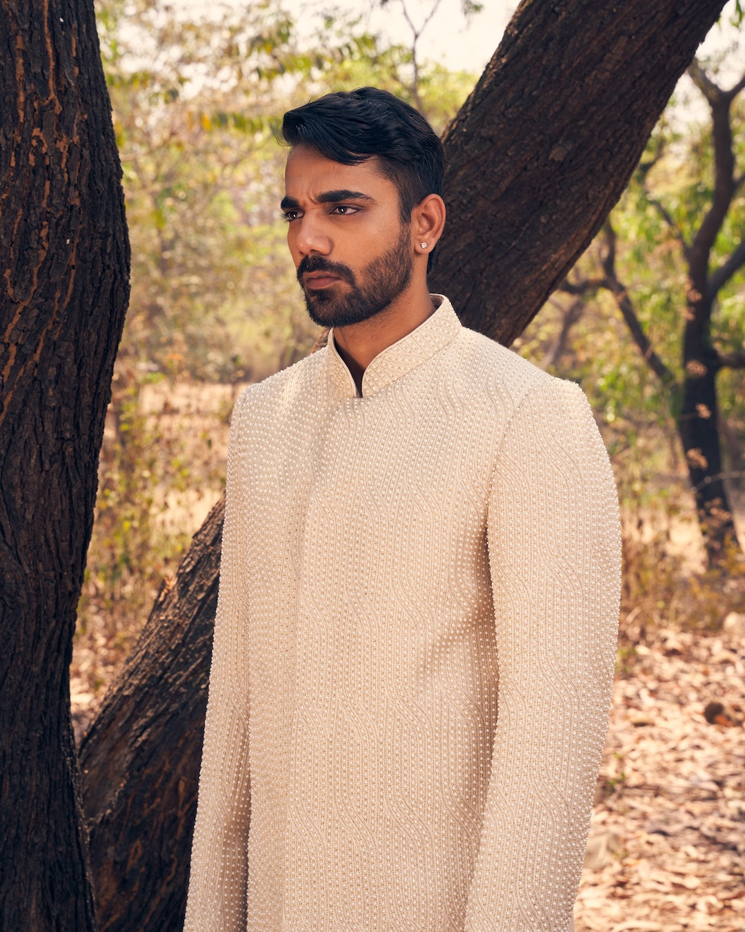 Art Deco Sherwani Set