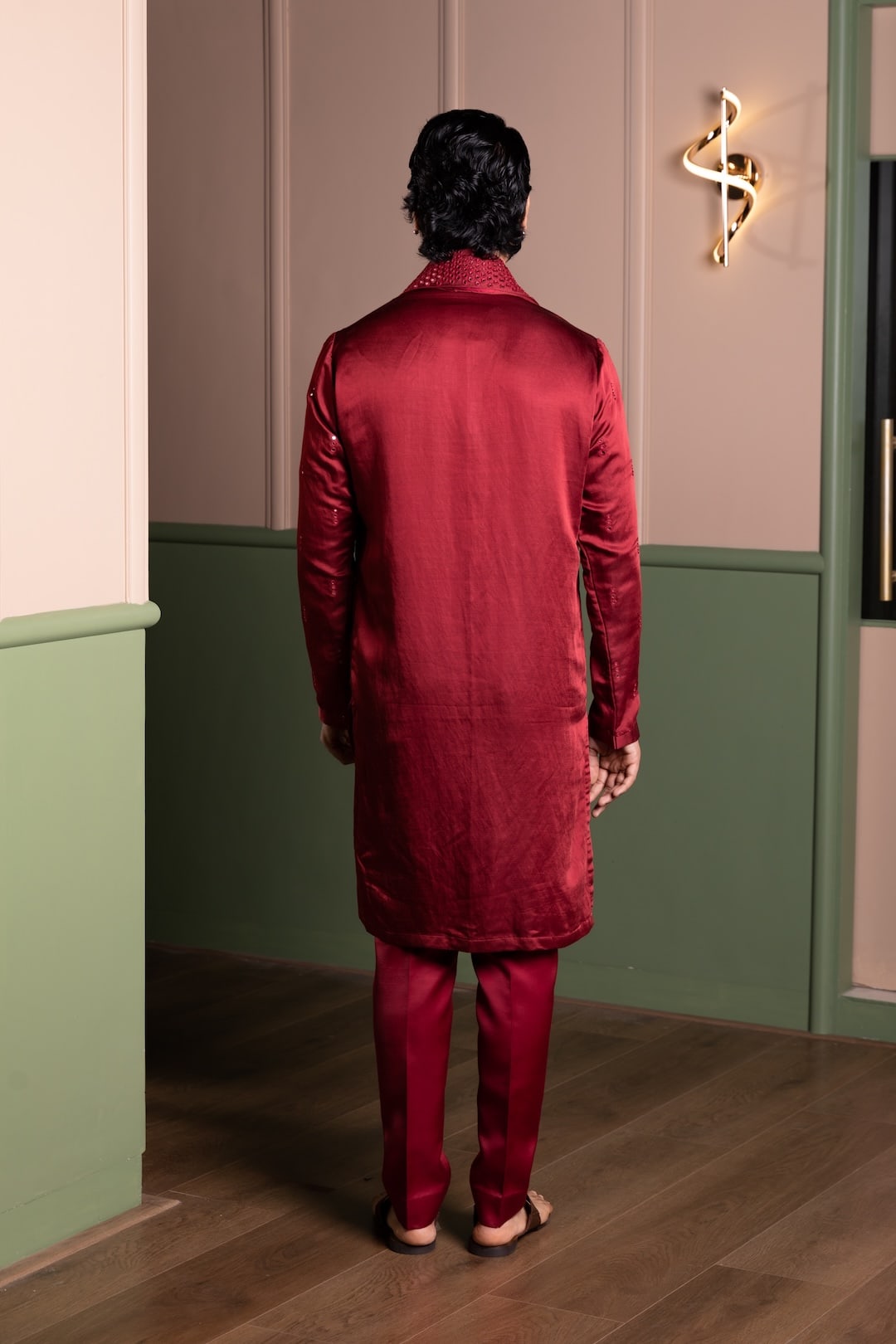 Mirror Frenzy Kurta Stole Set