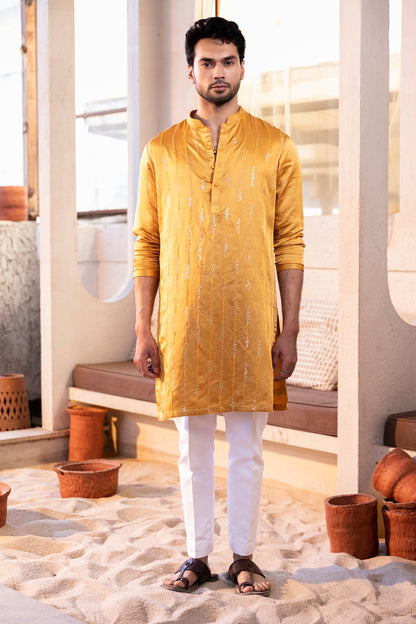 Sequin Rainfall Kurta Set