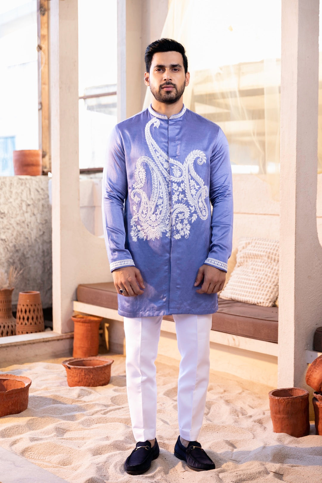 Peacock Kurta Set