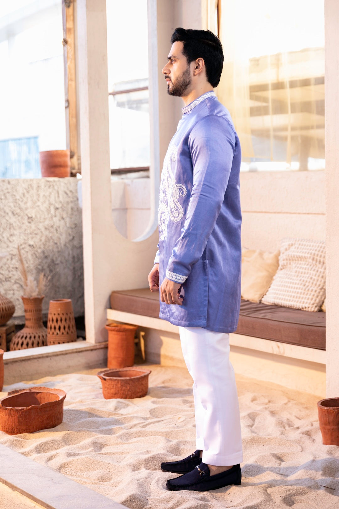 Peacock Kurta Set