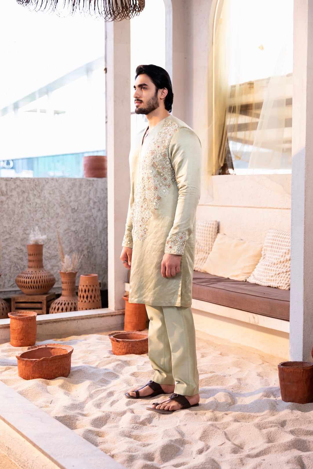Star Cross Kurta Set