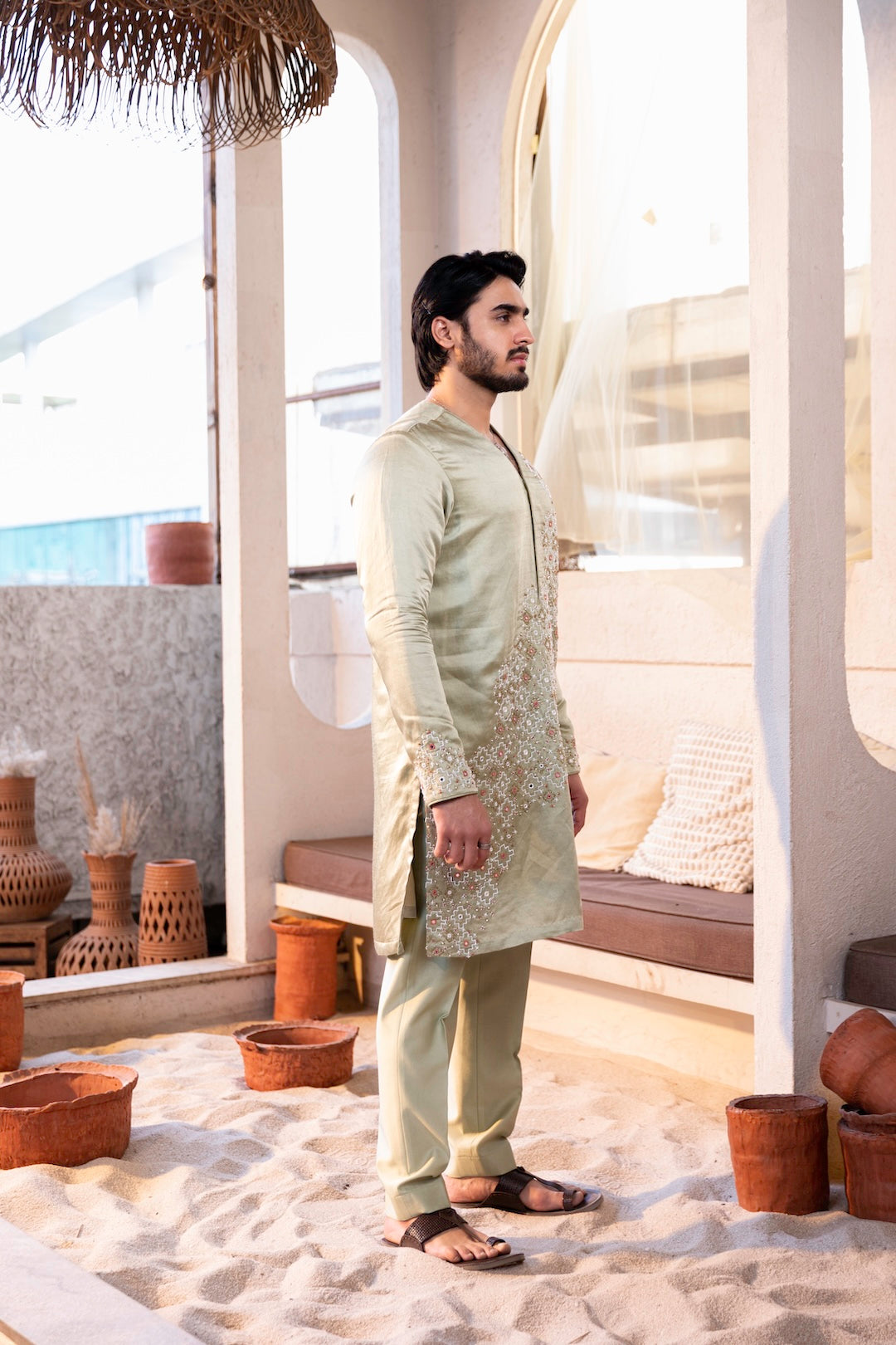 Star Cross Kurta Set