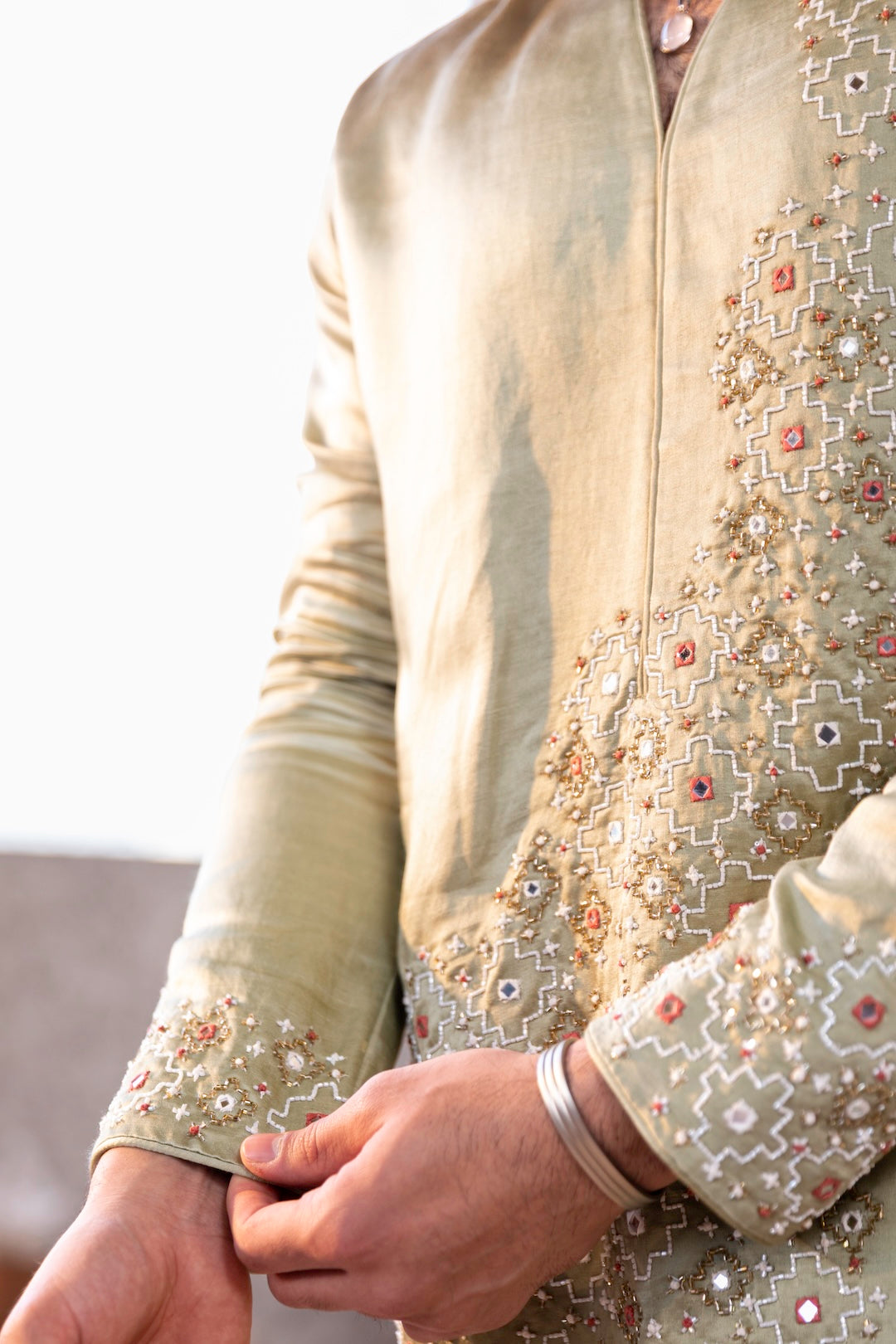 Star Cross Kurta Set