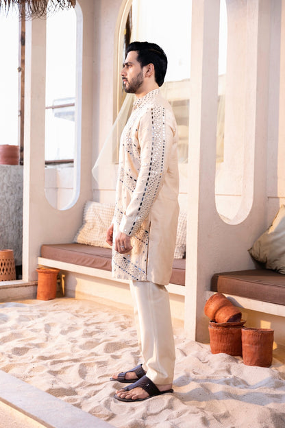 New Heavy Mirror Kurta Set