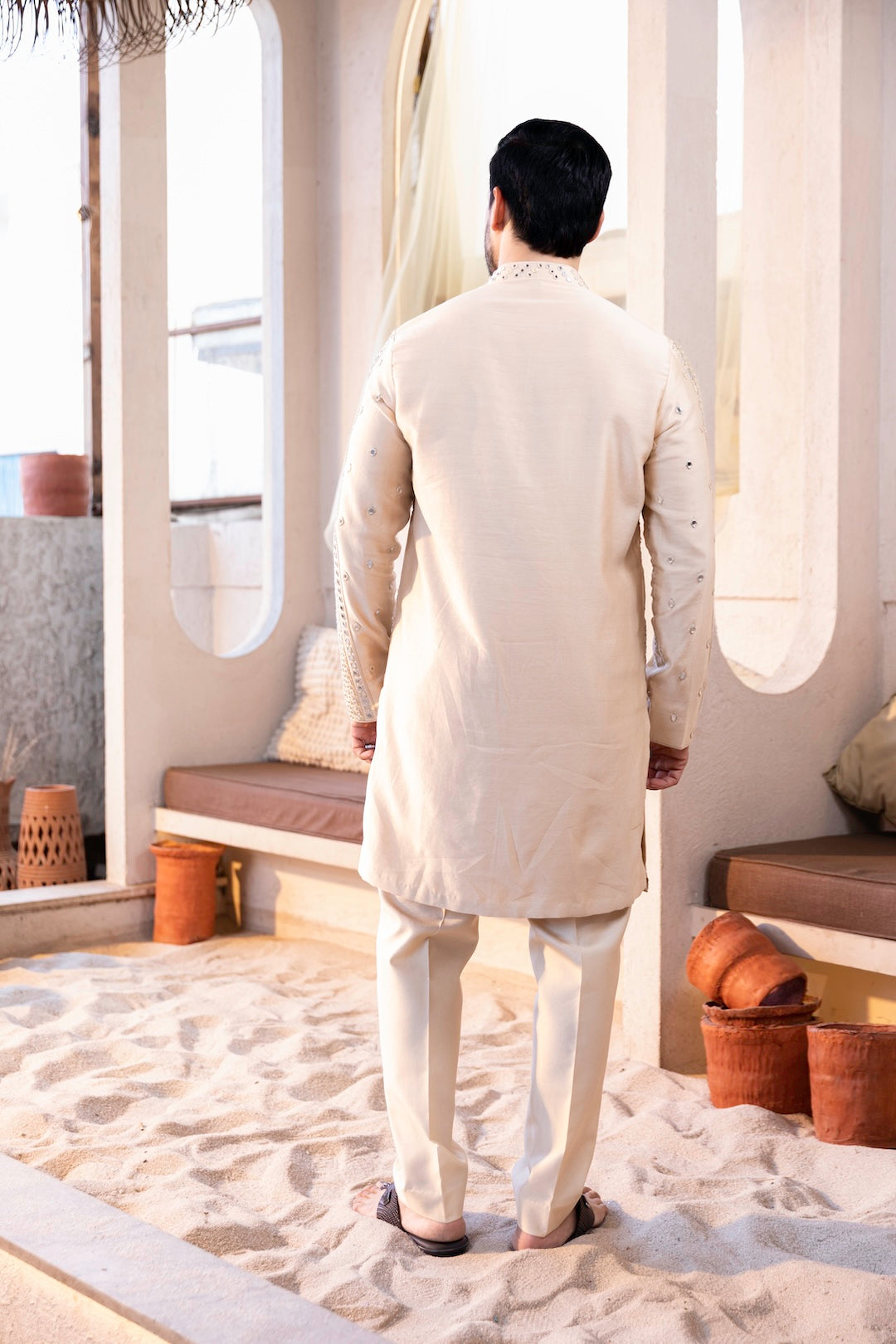 New Heavy Mirror Kurta Set