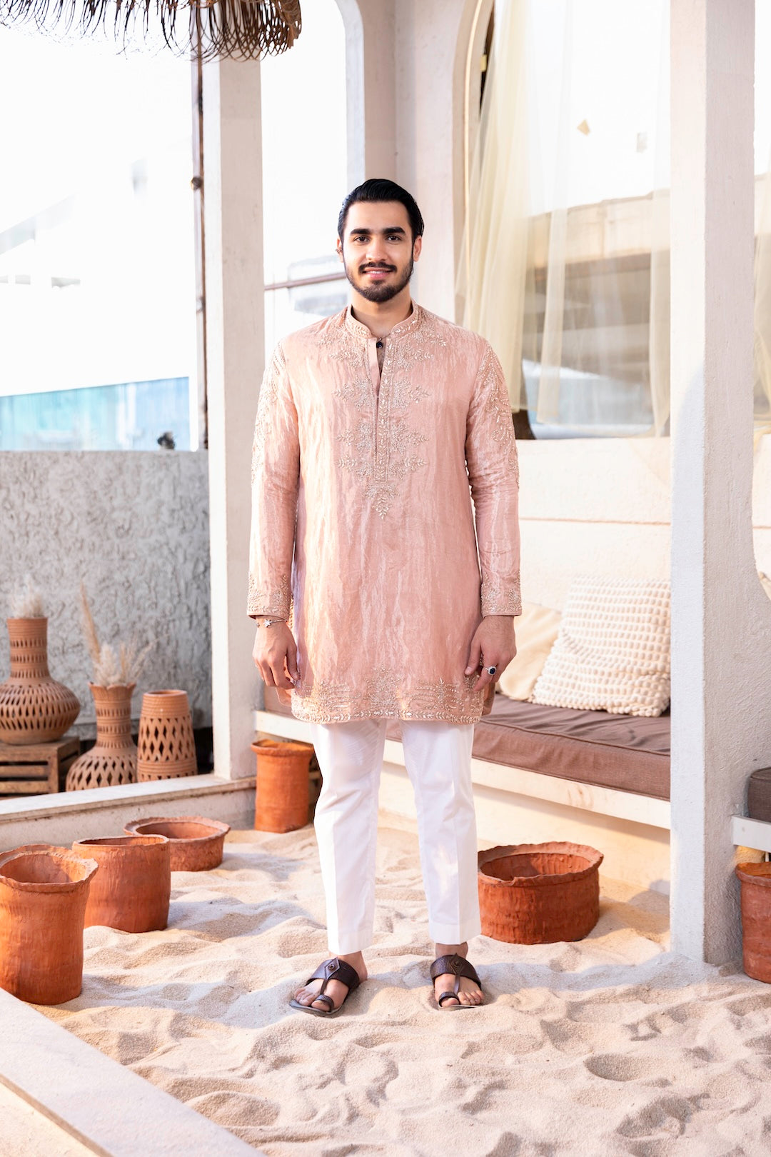 Tissue Maharaja Kurta Set