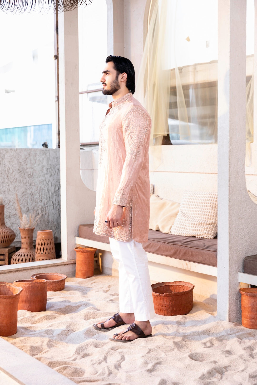 Tissue Maharaja Kurta Set