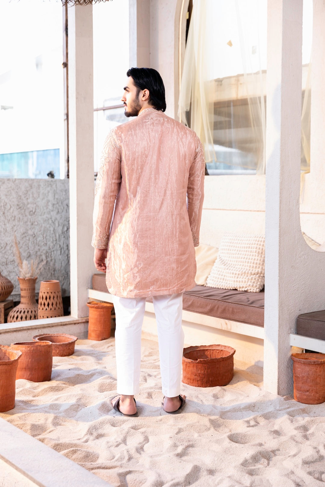 Tissue Maharaja Kurta Set