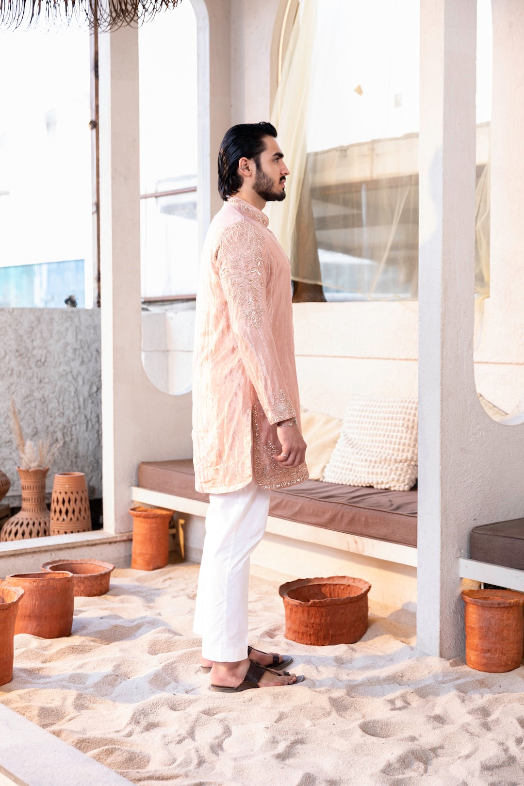 Tissue Maharaja Kurta Set