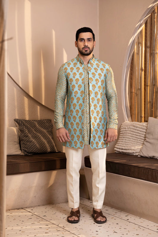 Bandhani Bonsai Kurta Bandi Set