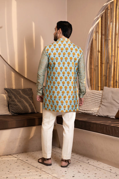 Bandhani Bonsai Kurta Bandi Set