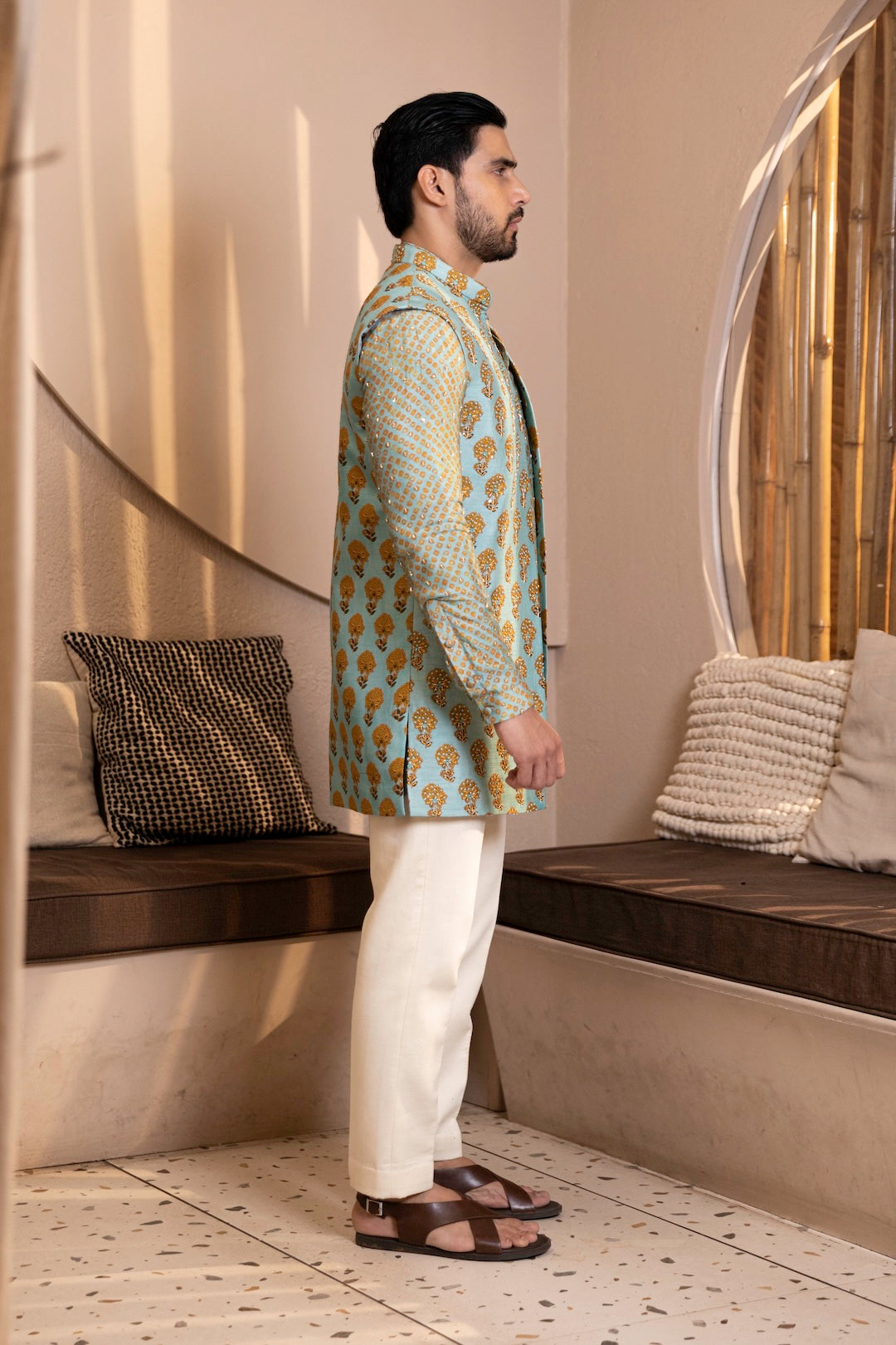 Bandhani Bonsai Kurta Bandi Set