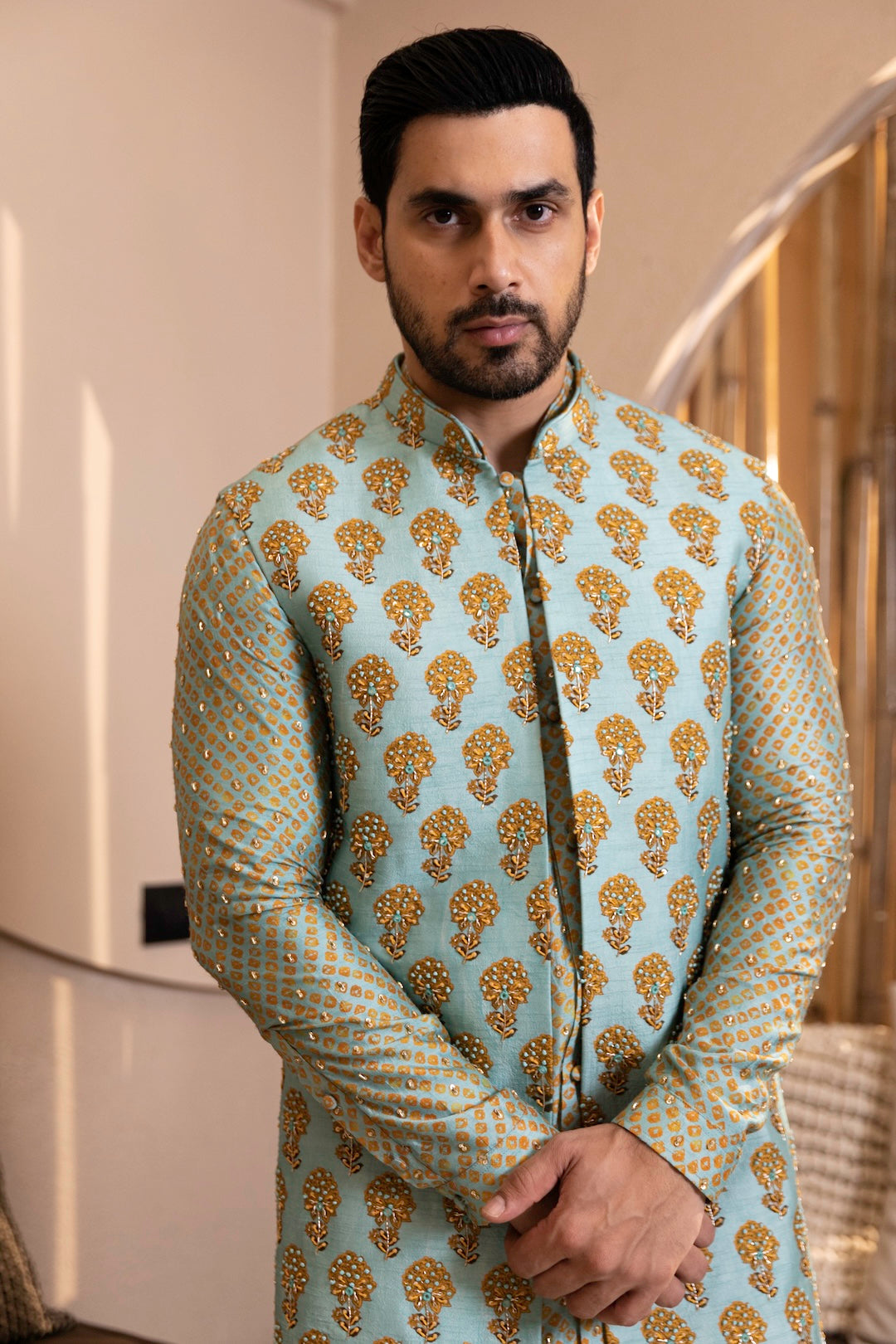 Bandhani Bonsai Kurta Bandi Set