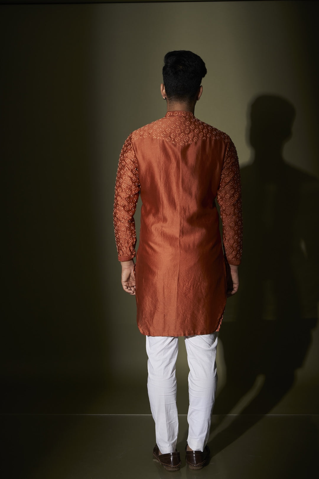 Square Buti Overall Kurta