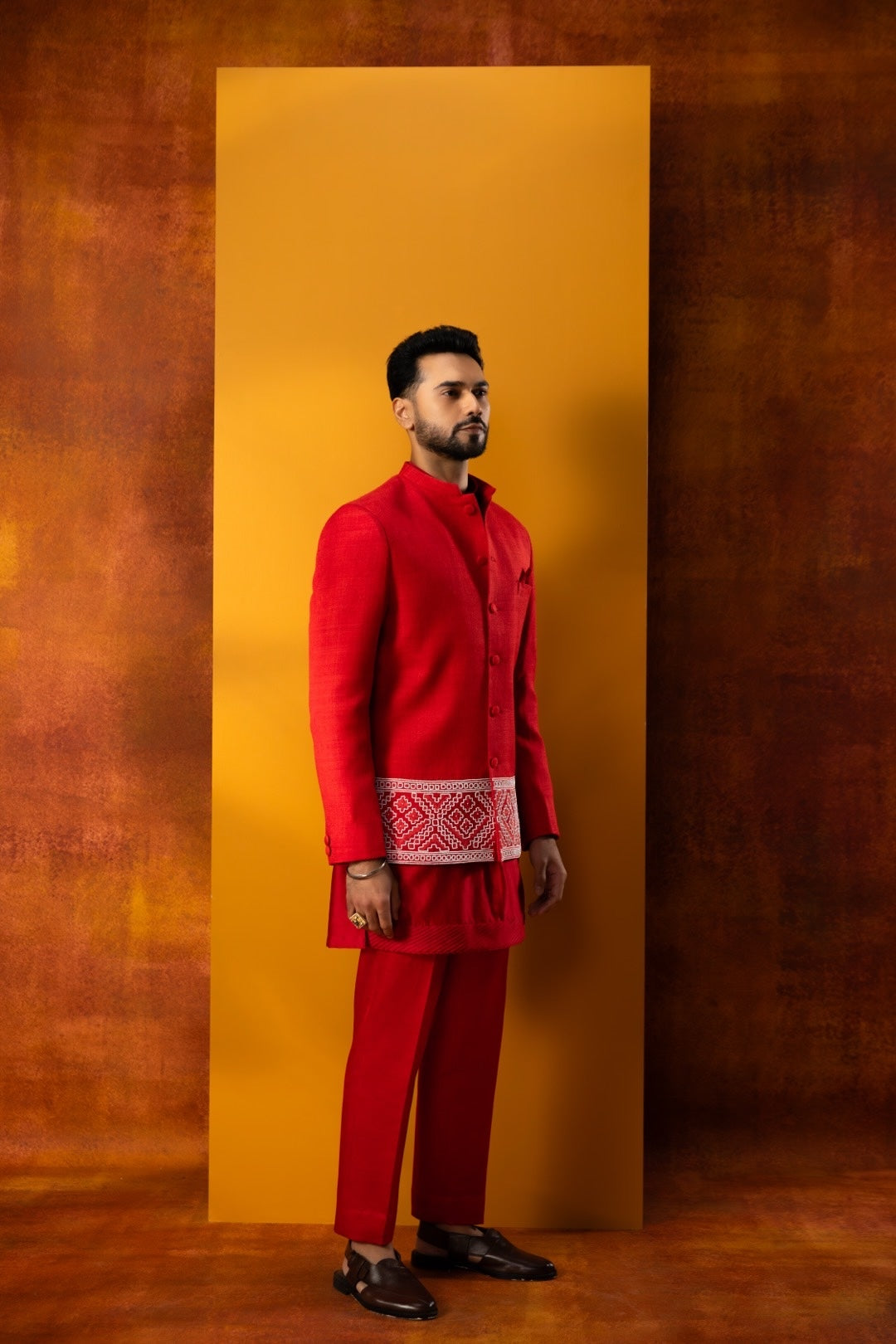 Pearl Daaman Bandhgala Set