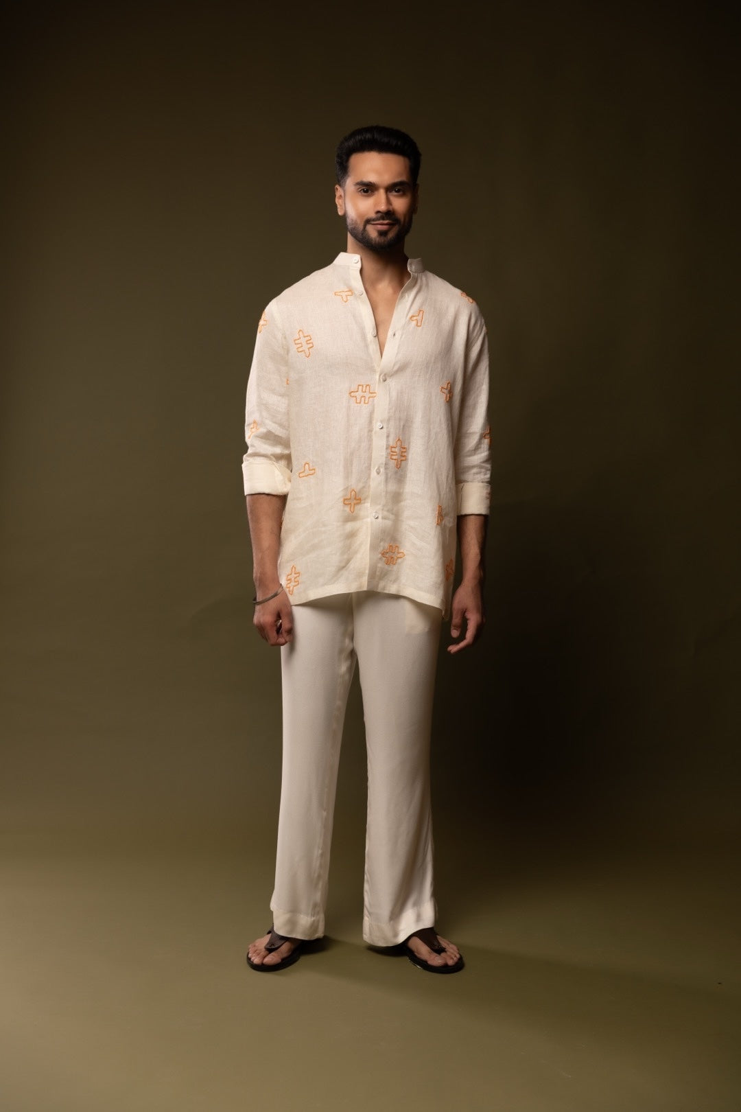 Puzzle Linen Shirt