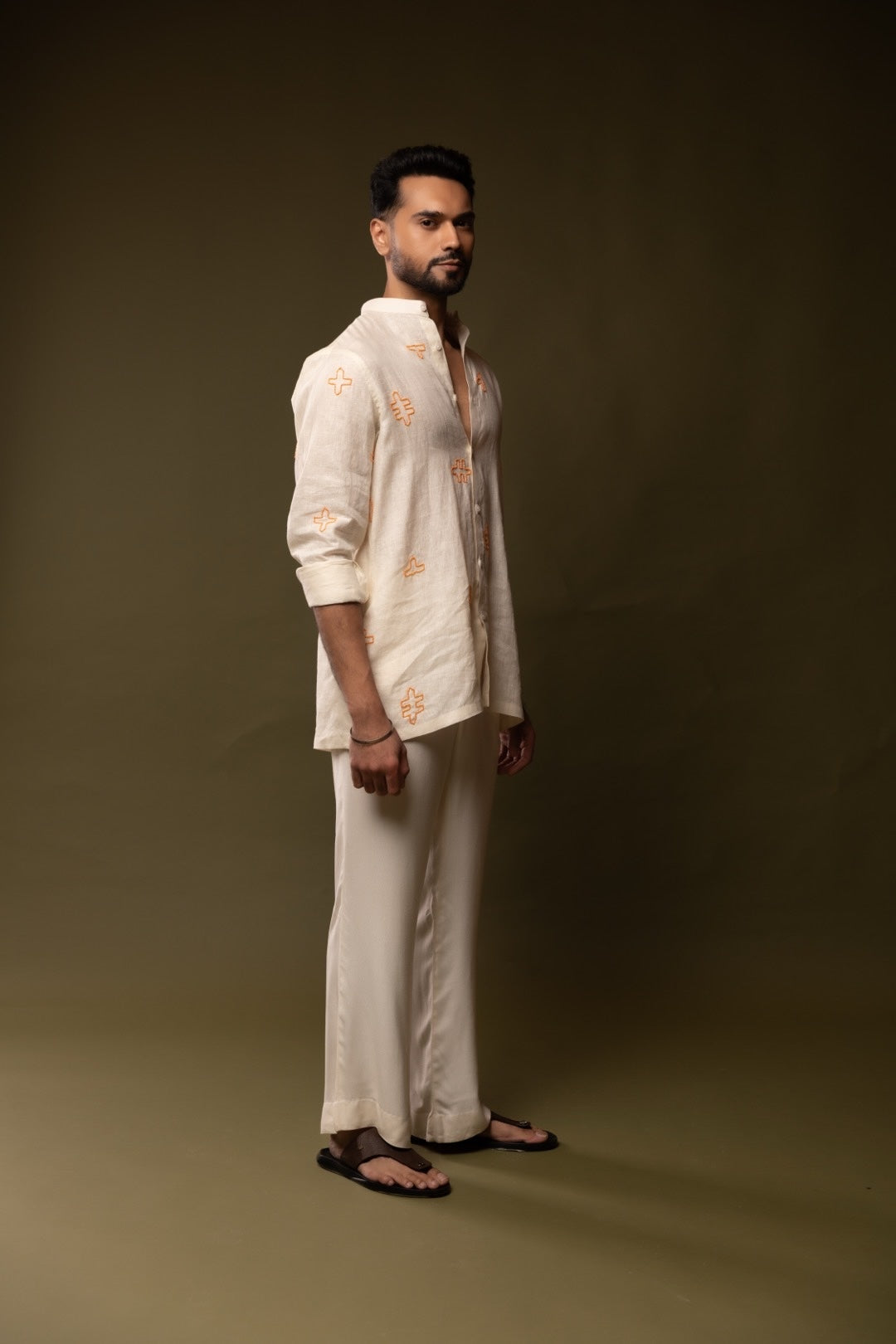 Puzzle Linen Shirt
