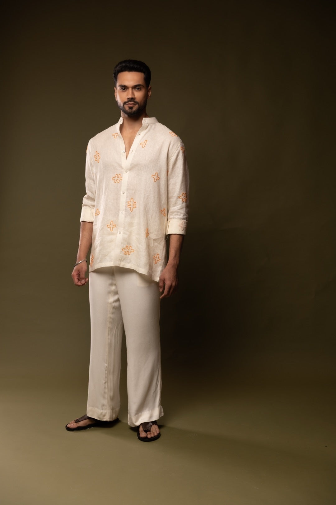 Puzzle Linen Shirt