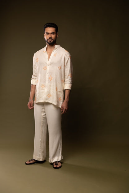 Puzzle Linen Shirt