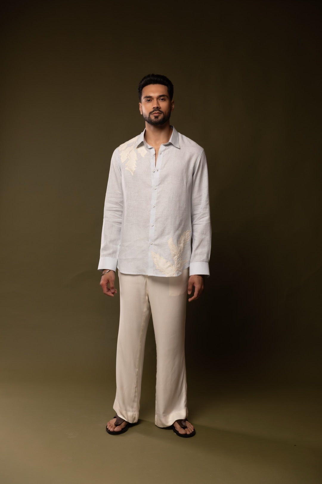 Maple Leaf Linen Shirt