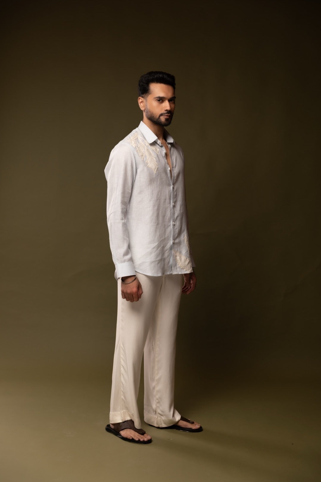 Maple Leaf Linen Shirt