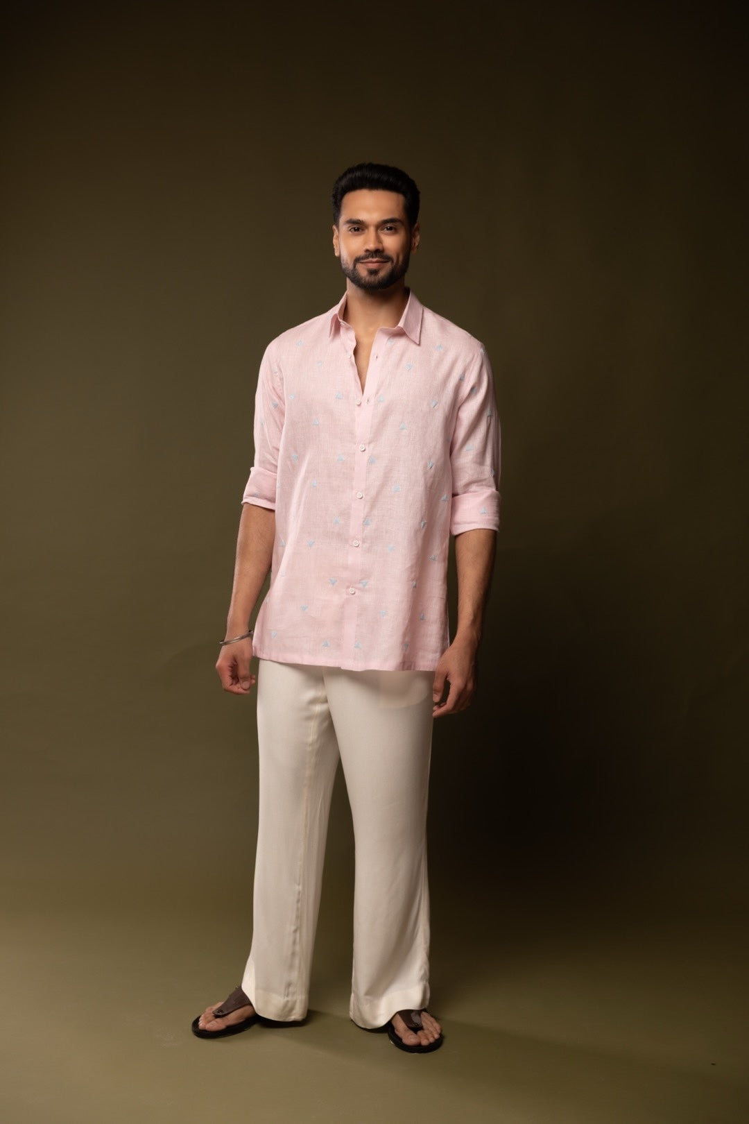 Triangle Linen Shirt