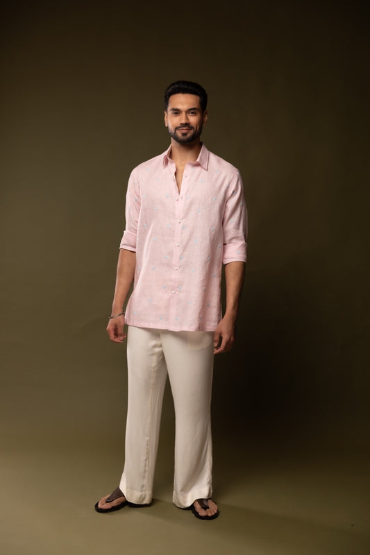 Triangle Linen Shirt
