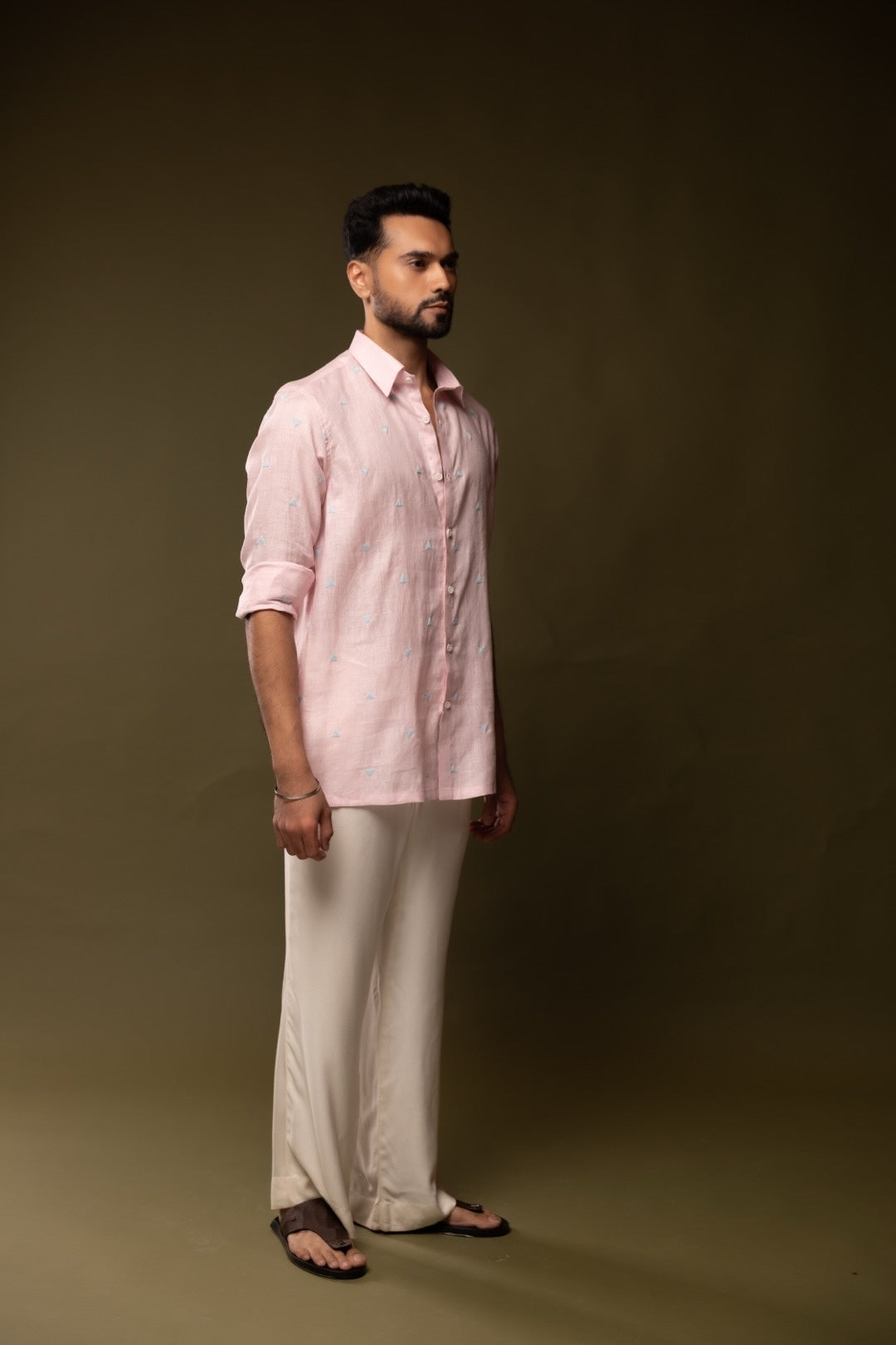 Triangle Linen Shirt