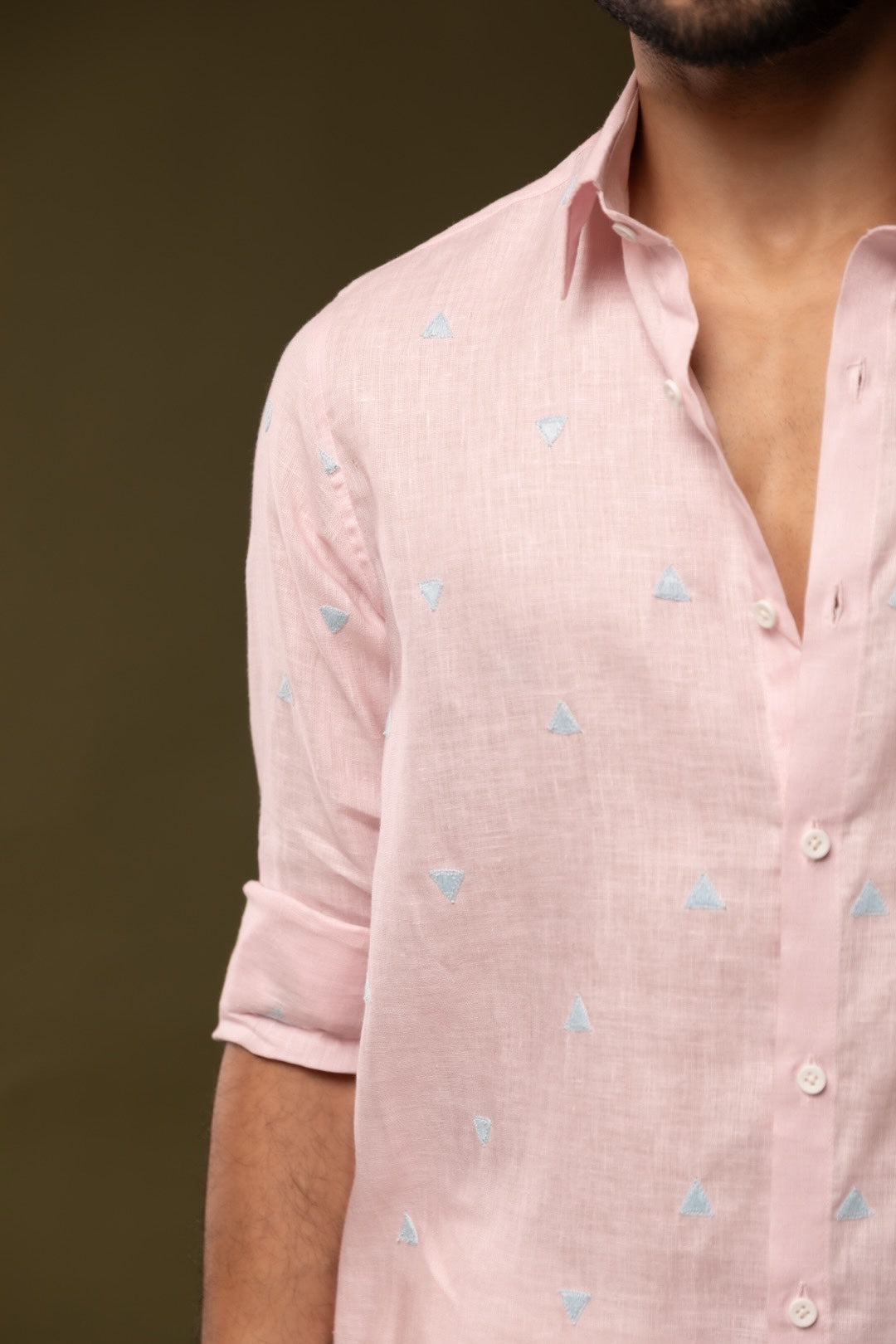 Triangle Linen Shirt