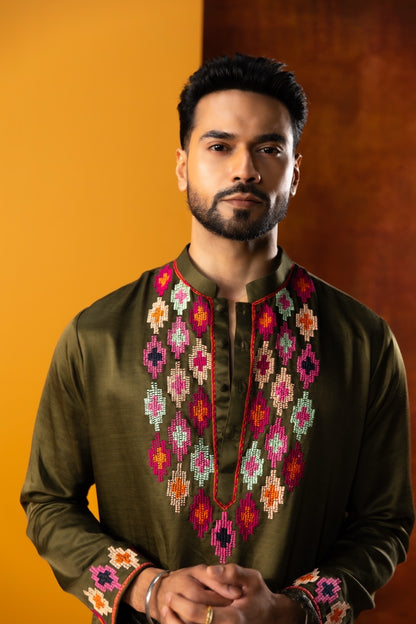 Weave Story Kurta Set