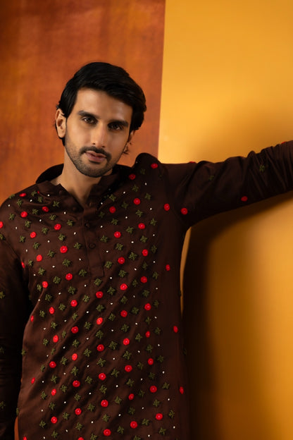 Rose Kurta Set