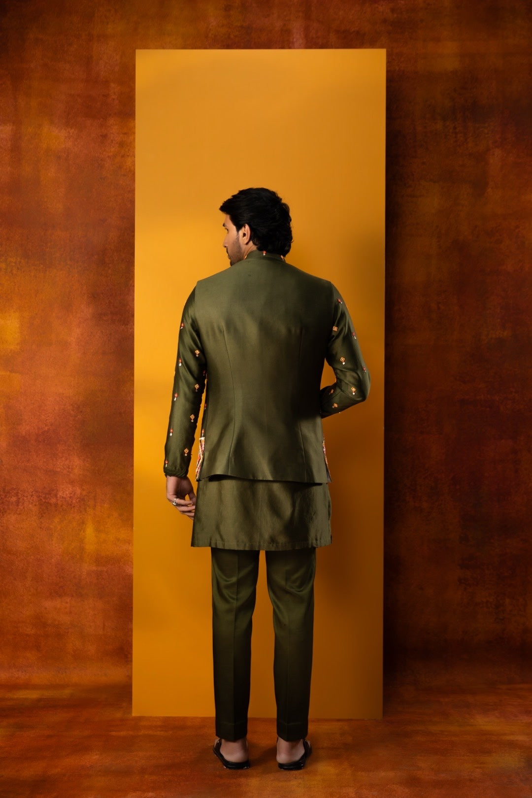 Patola Kurta Bandi Set