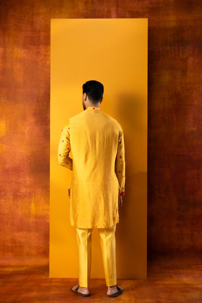 Mock Drape Kurta Set