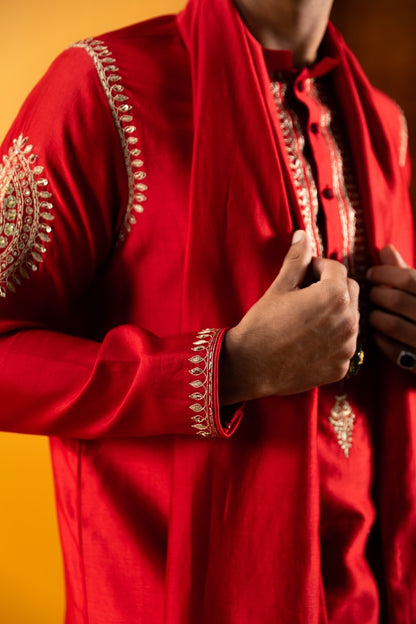 Sabya Kurta Stole Set