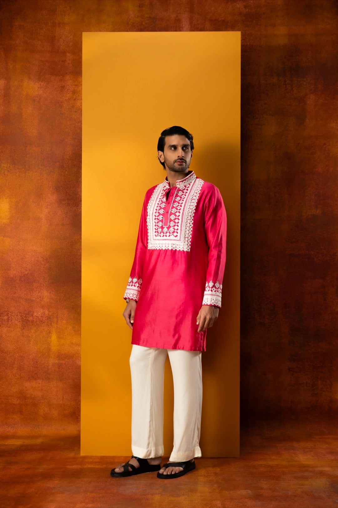 Square Yoke Kurta Set