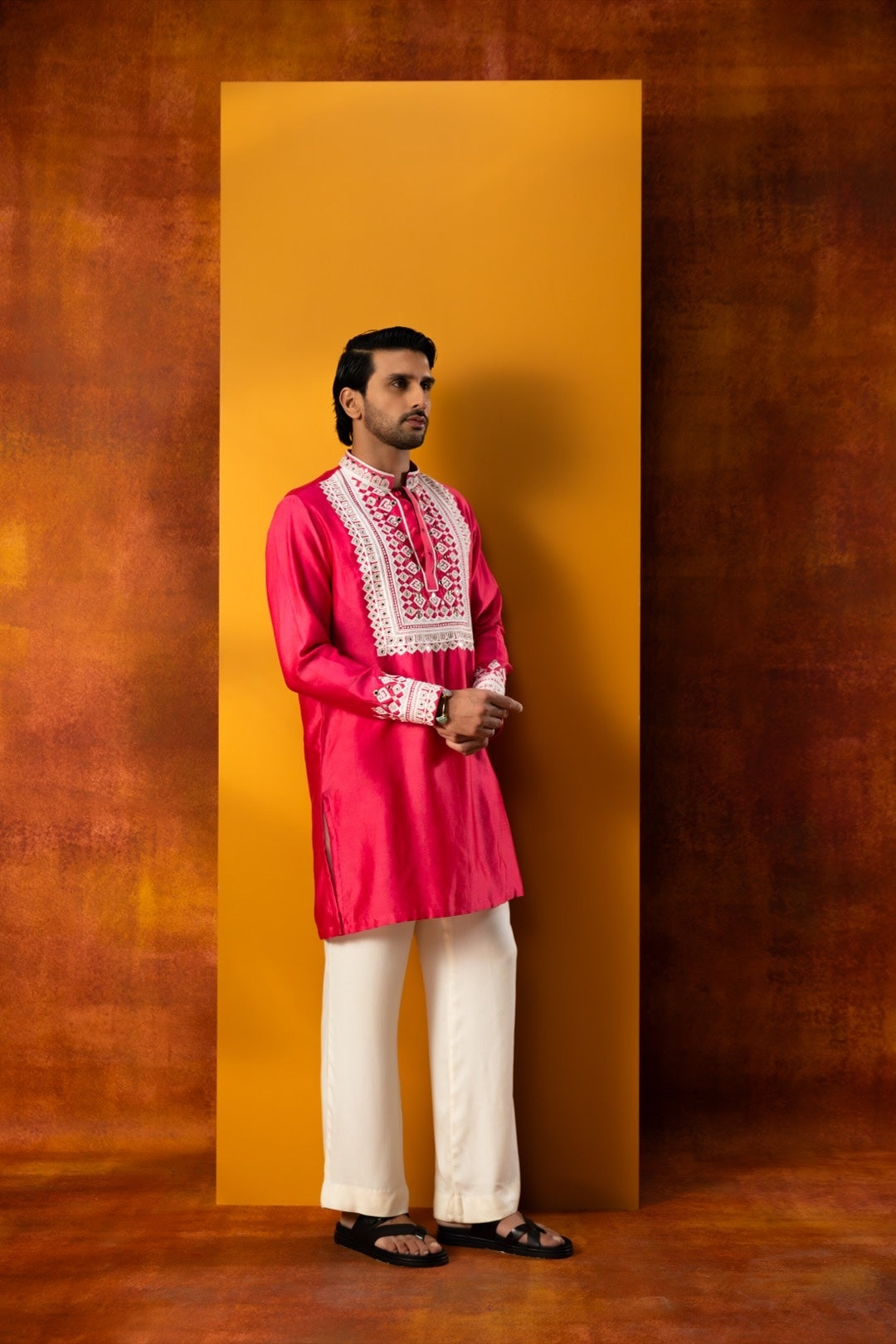 Square Yoke Kurta Set